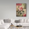 Trademark Fine Art Lisa Audit 'Rose and Butterfly' Canvas Art, 14x19 ALI24996-C1419GG